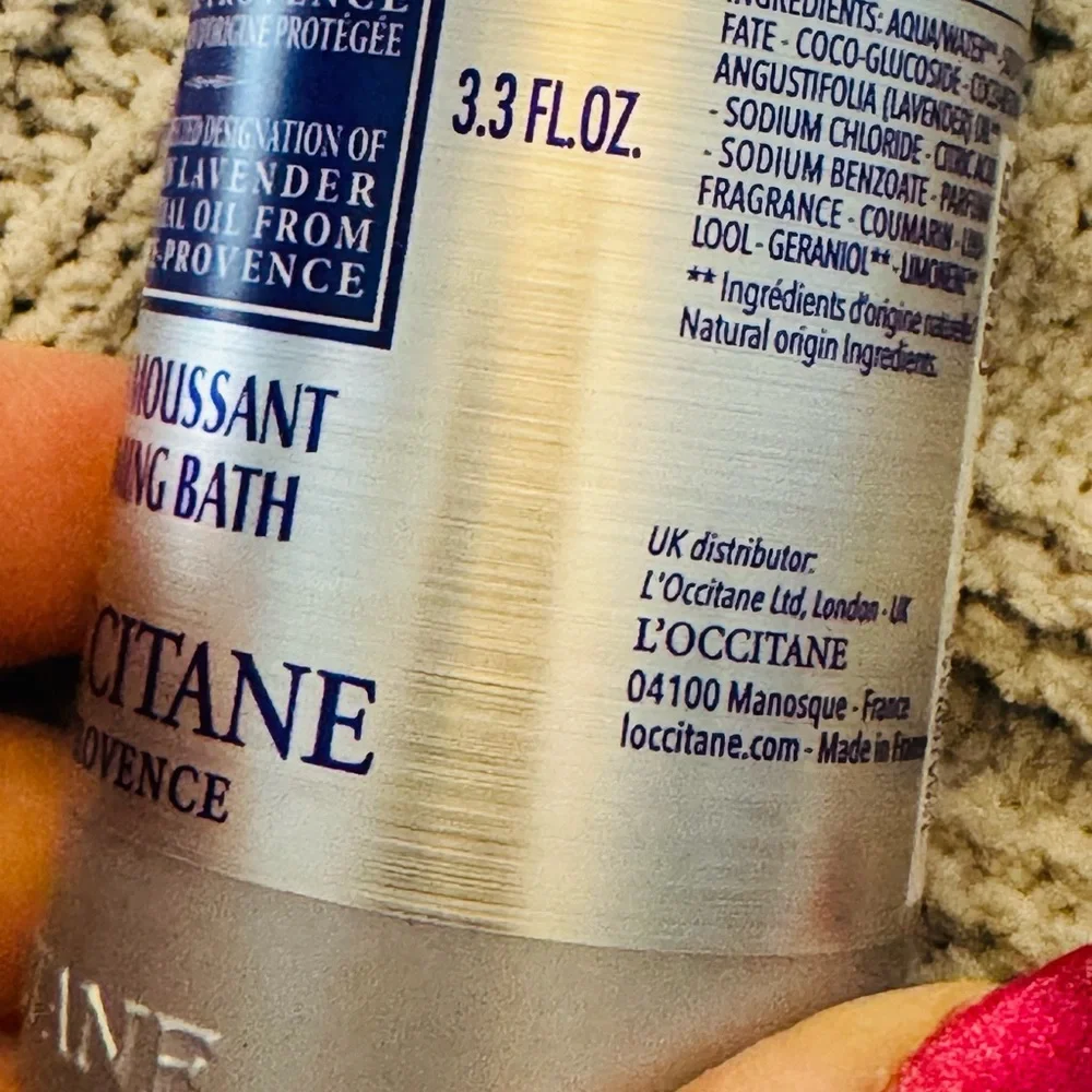 L'Occitane Lavander Foaming Bath